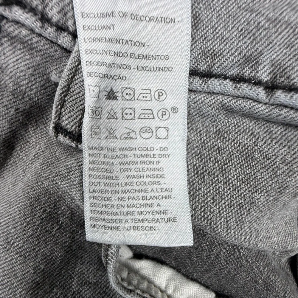 Levis 514 Straight Fit Grey Denim Jeans Mens 31x30 00514-1660